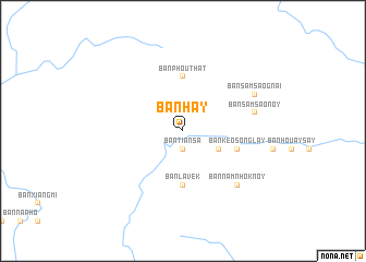 map of Ban Hay