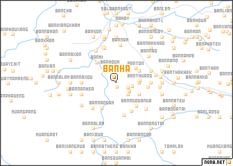 map of Ban Ha