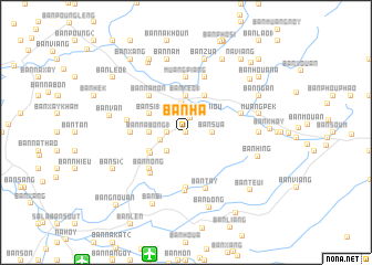 map of Ban Ha