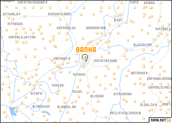 map of Banhā