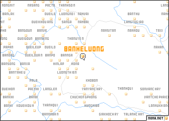 map of Bản He Lương