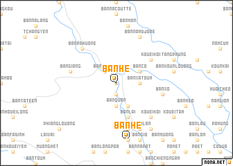 map of Bản Hé