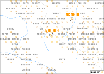 map of Bản Hia