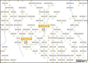 map of Bản Hia