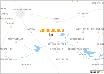 map of Bánhídidůlő