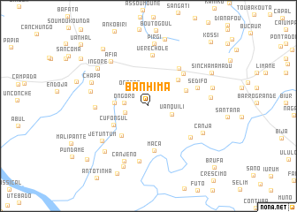map of Banhima