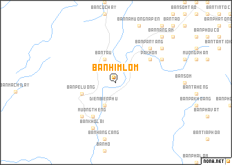 map of Bản Him Lom