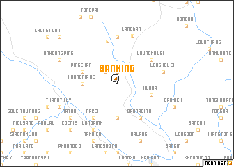 map of Bản Hing