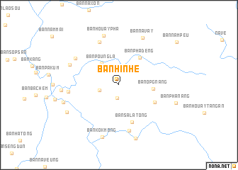 map of Ban Hinhè