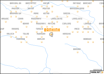 map of Bản Hinh