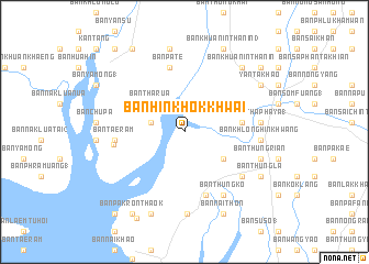 map of Ban Hin Khok Khwai