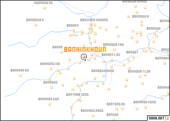 map of Ban Hinkhoun