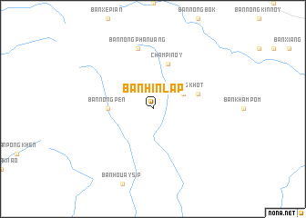 map of Ban Hinlap