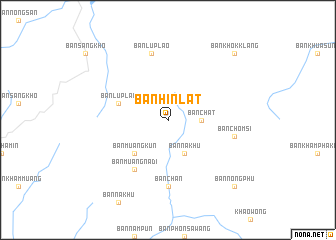 map of Ban Hin Lat