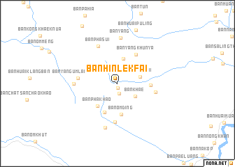 map of Ban Hin Lek Fai