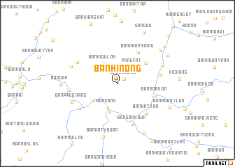 map of Ban Hin-Ong