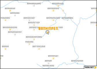 map of Ban Hinpèn