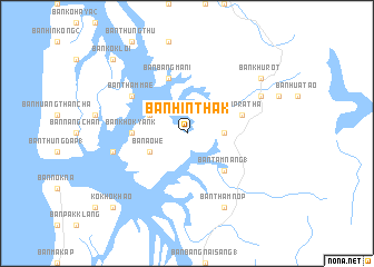 map of Ban Hin Thak