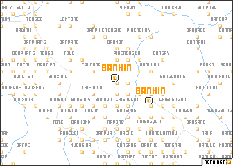 map of Bản Hìn