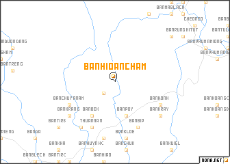 map of Ban Hioan Cham