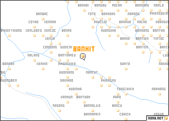 map of Bản Hit