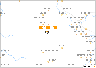 map of Ban Hmung