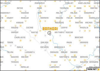 map of Bản Hoài