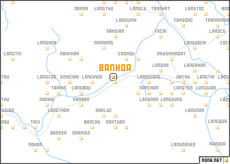 map of Bản Hòa