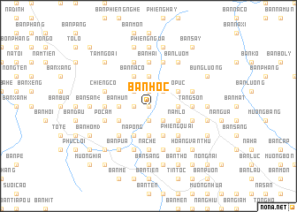 map of Bản Hốc