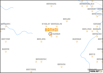 map of Ban Hoi