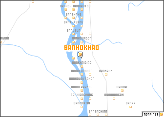 map of Ban Hokhao