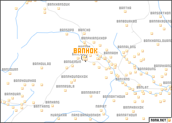 map of Ban Hôk