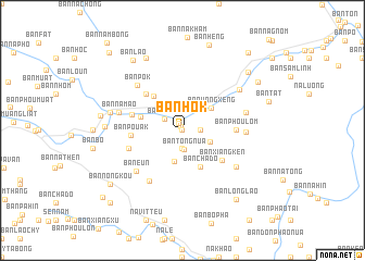 map of Ban Hok