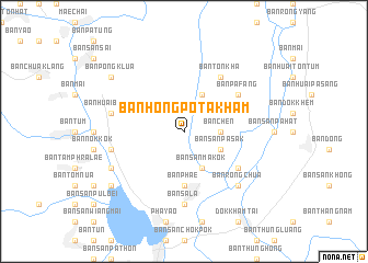 map of Ban Hong Po Ta Kham