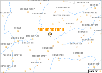 map of Ban Hongthou