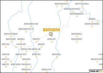 map of Ban Honh