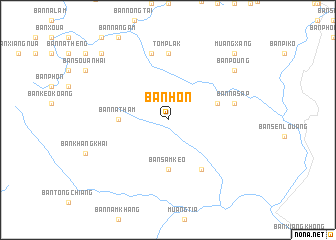 map of Ban Hon