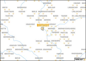 map of Bản Hôn