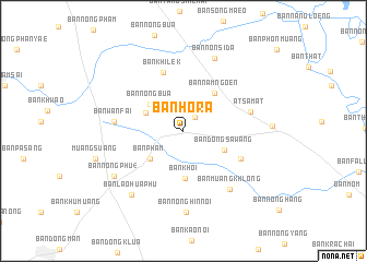 map of Ban Hora