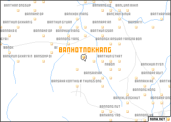 map of Ban Hot Nok Hang