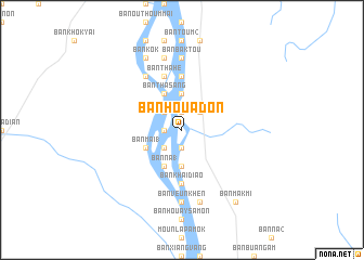 map of Ban Houadon