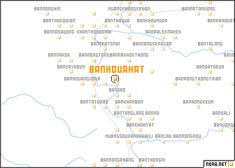 map of Ban Houahat