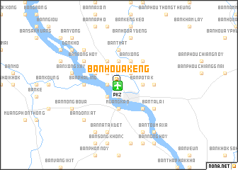 map of Ban Houakèng