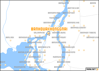 map of Ban Houakhông Gnai