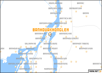 map of Ban Houakhônglèm