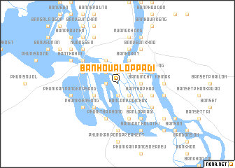 map of Ban Houalôppadi