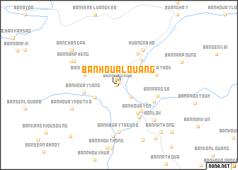 map of Ban Houalouang