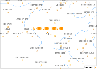 map of Ban Houanamban