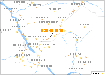 map of Ban Houana