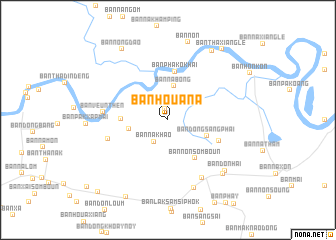 map of Ban Houana